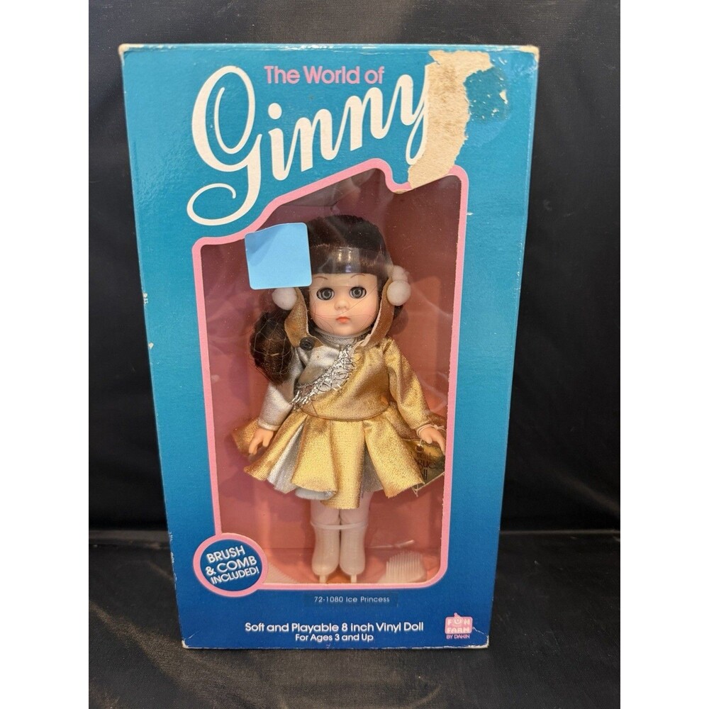 Vintage 8” “Ice Princess” Ginny Vogue Doll In Original Box
